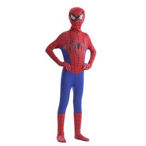 Childrens Spiderman Bodysuit Halloween Clothing Childrens and Adult Set