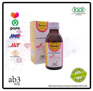 APIALYS SIRUP 100 ML / APYALIS SIRUP 100 ML / APIALIS SIRUP 100 ML / APIALYS SYRUP 100 ML / MULTIVITAMIN PENAMBAH NAFSU MAKAN ANAK DAN MEMENUHI KEBUTUHAN VITAMIN