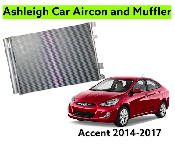Hyundai Accent 2014-2017 Diesel Condenser Car Aircon Parts Supplies ...