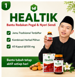 [GRATIS ONGKIR ] HEALTIK 100% ORIGINAL | Healtik Obat Asam Urat | Obat Rematik | Obat Nyeri Sendi