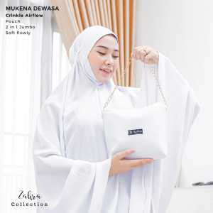 Telekung Crinkle Airflow 3 in 1 - High Quality Comfortable and Affordable