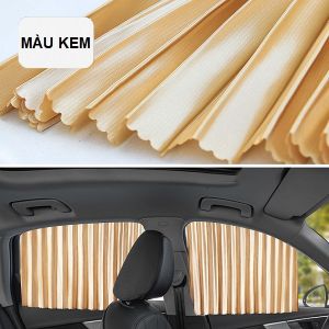 Bộ 4 Rèm Chắn Nắng ô tô xe hơi xe con chất liệu vải - che nắng hiện đại