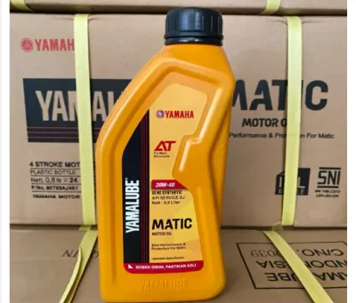 Oli Yamalube 800 ML + Oli Gardan Sepaket 2 produk Pelumas motor Mio Fino Xride Soul Gt J Smile dll