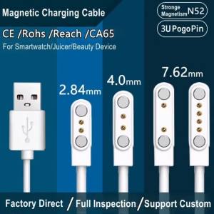 2Pin 4Pins USB Charging Cable Universal Smart Watch Charger Magnetic Charging Cable For 60CM Product