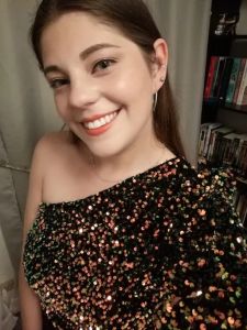 Sản Phẩm Mới Áo Thun Cổ Xiên Áo Không Dây Tay Phồng Đơn Phương Ôm Sát Ngắn Đính Kim Sa HK102