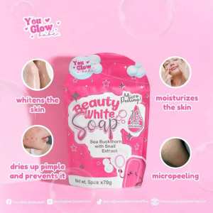 You Glow Beauty White Soap 5pcs 10x whitening