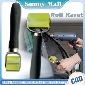 Roller Roda Peredam Suara / Roll Karet Handle Kayu Hitam Untuk Peredam Suara Mobil