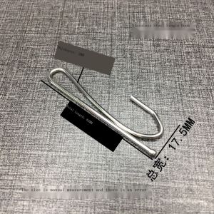 20PC Curtain Cloth Hook Stainless Steel Four-Claw Hook Single Hook Hook Hook S Sharp Hook Korean Bag Hook Cloth Fork