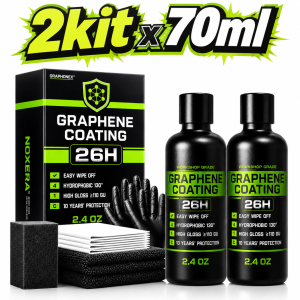 Noxera Graphene 26H Coating Easy Application Hydrophobic & Glossy Finish