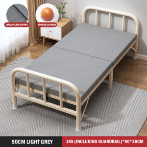 【DAILY ESSENTIAL】 Foldable Bed Frame with Metal Support