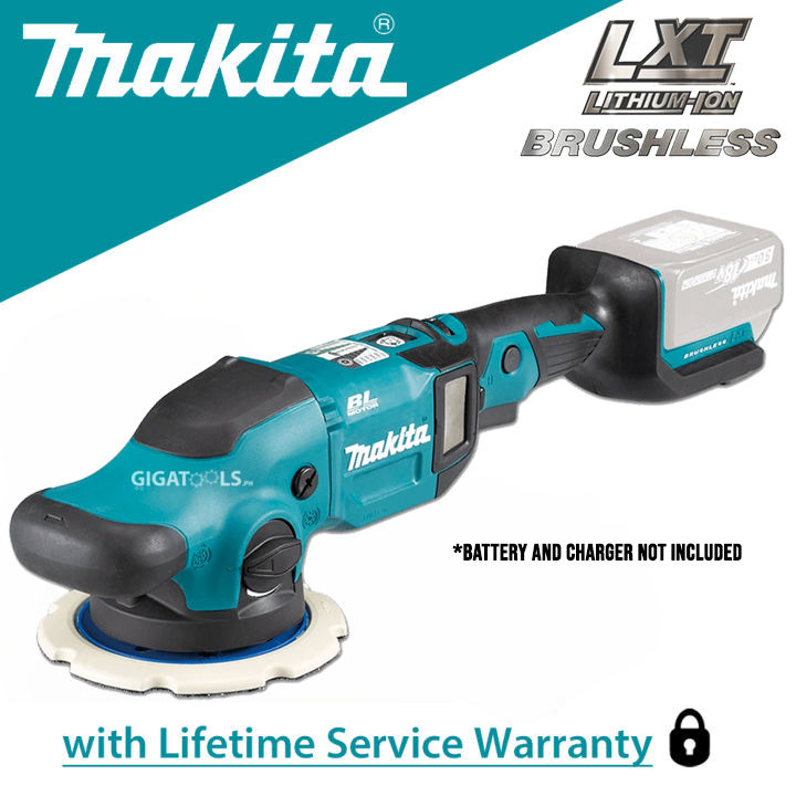 Makita DPO600Z Cordless Brushless Random Orbit Polisher 150mm (6
