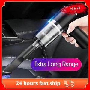 120W 6000rpm 3-in-1 Car Vacuum Cleaner Wireless USB Strong Suction Portable Suitable for Home Office