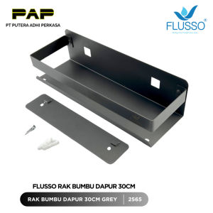 Flusso Rak Gantungan Dinding Serbaguna Tempel Tanpa Skrup Multifungsi Kuat