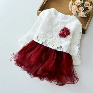 Setelan Baju Anak Perempuan  Stelan Pakaian 1 2 3 4 Tahun Balita Bayi Tile Brokat 3 5 Thn Lucu Murah Terbaru Import Kekinian Korea MARRY DAIROKU