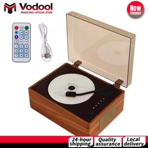 Portable CD Player Bluetooth-Compatible 5.0 Remote Control Home Sound Home Decor
