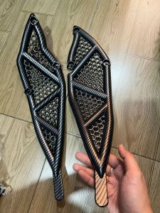 Cặp ốp hông màu cacbon xe Winner X ver2-3