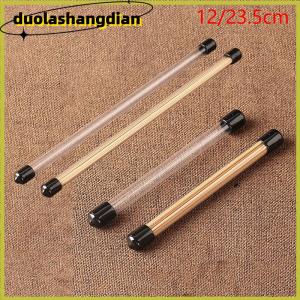 [Duola] 5Pcs Transparent Acrylic Incense Tube 1g 2g 4g 10g Incense Sticks Barrel Package Storage Box