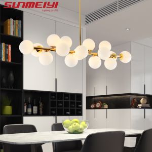SUNMEIYI Modern Style Gold LED Ceiling Pendant Light Simple Atmosphere For Living Room Kitchen Bedroom Ceiling Decoration Warm white Three years warranty