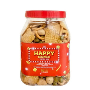 [OK Snack] HAPPY MUNCH  320g serving size snack nuts and potato chips combination Crunchy Crispy