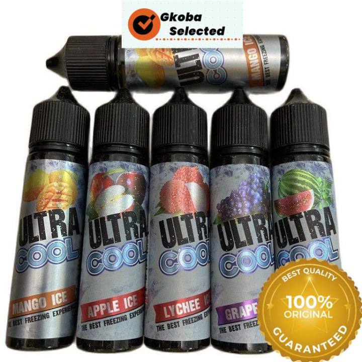 60ml ULTRA COOL Fruits Taste Malaysia Branded 60ml Big Smoke