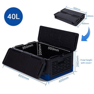 [10% off 2nd pc] Camping Cooler Box Collapsible Insulated Ice Chest Portable Lightweight Hard Car Coolers Keep Cold and Warm