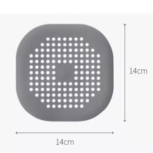 K.Silicone suction cup floor drain cover Kitchen sink floor drain cover Bathroom sewer floor drain cover 1pcs