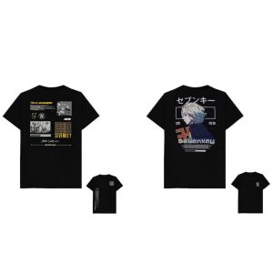 Tshirt Kaos Tokyo Revengers Black / Kaos Tokyo manji Mikey Warna Hitam / Kaos Tokyo Revengers Mikey Warna Hitam / Kaos Tshirt anime Original Sevenkey  / Kaos distro anime murah