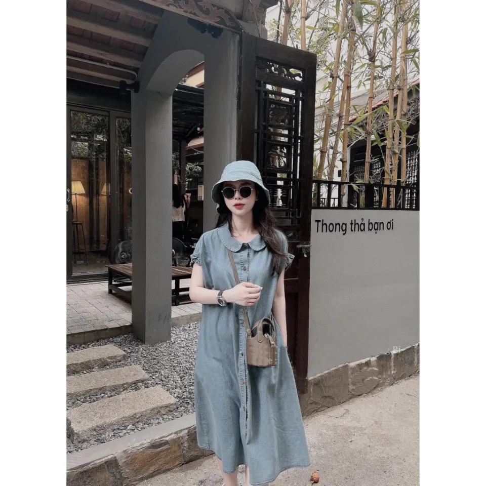 Váy bò suông | Shopee Việt Nam