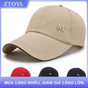 【ZTOYL】 Người Đàn Ông Phụ Nữ Mũ Bóng Chày Mùa Hè Bông Hat Snapback Hip-Hop Cap Dành Cho Người Lớn Thể Thao Sun Hat Giản Dị Dài vành Kem Chống Nắng Golf Cap