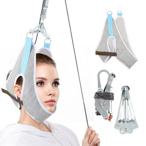 PASTSKY Bộ Dụng Cụ Dụng Cụ Kéo Dãn Cổ Máy Mát Xa Căng Đai Điều Chỉnh Tư Thế Cổ Treo Điều Chỉnh Được Dụng Cụ Chăm Sóc Cổ Nẹp Hỗ Trợ