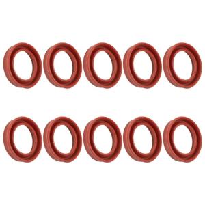 10 Pieces Coffee Maker Silicone O Rings Replacement Seal for Espresso Machine Coffee Sealing Gaskets