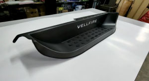 Toyota vellfire alphard agh30 Full cover foot door side step steel kick foot scuff 2016 2017 2018 2019 2020 2021 2022