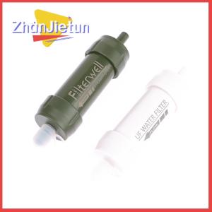zhanjietun Outdoor Mini Water Filter Straw Camping Purification for Survival or Emergency Supplies Portable Water Purifier Camping Hiking