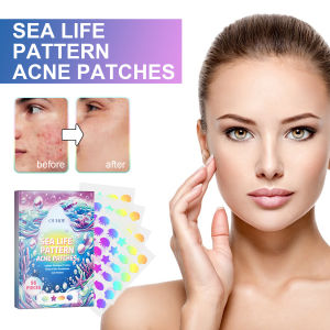 Philippines Local inventory OUHOE Lovely Colorful Acne Patches with breathable care achieve acne treatment and concealment in one step.