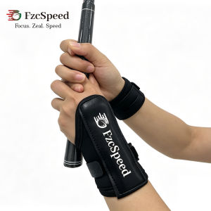 FzcSpeed Golf Swing Trainer Aid Pro Power Band Wrist Brace Smooth And Connect-Easy Correct Training Swing Gesture Alignment Practice Tool