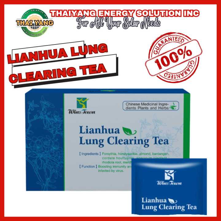 Lianhua Lung Clearing Tea Deep Cleaning of Lung Toxin (1Box 20sachets ...