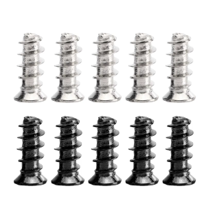 400pcs PC Case Fan Screws M5x8mm Quality Carbon Steel Screws for Secure Fan Mounting Computer PC Screws Replacement