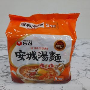 นงชิม อันซองทังมยอน Nongshim AnsungTangMyun มาม่าเกาหลี บะหมี่กึ่งสำเร็จรูป SINCE 1983 안성탕면