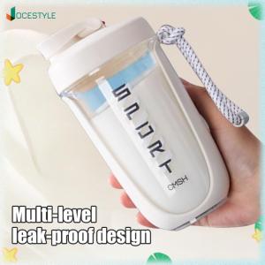 JOCESTYLE Compact Leak-Proof Shake Cup with Leak-Resistant Cap for Travel and Fitness Routines