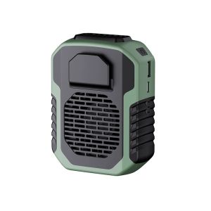 6000mA Portable Waist Fan USB Air Conditioning Hanging Neck Mini Fan Exhaust Fan Outdoor Sports Air Conditioning Cooling