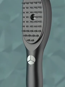 Electric Hair Growth Massage Comb Red Blue Light Therapy Head Applicator Hair Nourishing Hair Brush