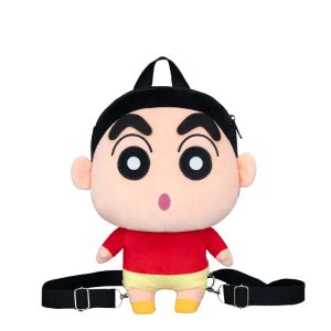 DYJKOUG Boochan Crayon Shin-chan Daypack Kawaii Happy Rabbit Plush Doll School Bag Cute Polyester Nohara Shiro Backpack Kids