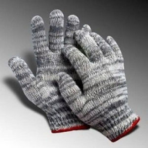 sỉ 10 đôi găng tay sợi trắng -Găng tay sợi bảo hộ lao động găng tay sợi poly trắng găng tay sợi