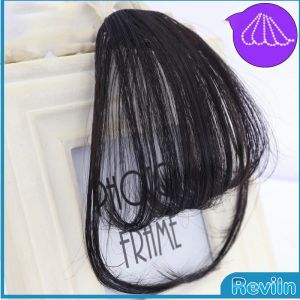 Reviln ผมหน้าม้า ดูธรรมชาติ วิกผมหน้าม้า กิ๊บผมหน้าม้าติดง่าย bangs