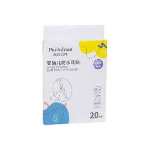 Jin.Lucky สติกเกอร์ กันน้ำ สําหรับติดที่ครอบหู สําหรับเด็ก เล่นกีฬาทางน้ำ