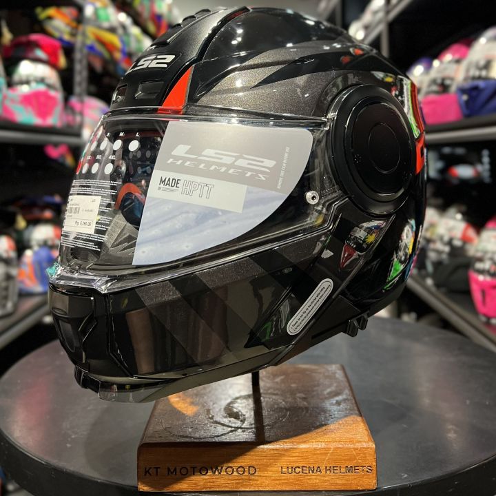 Ls2 helmet best sale dual visor