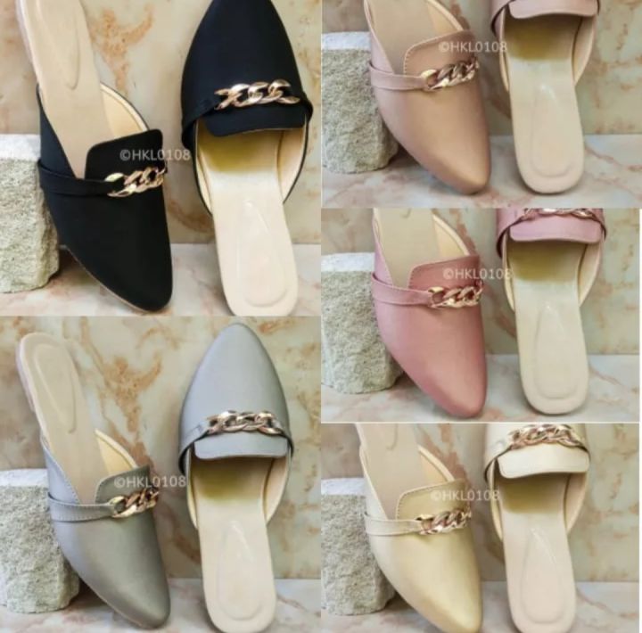 Sandal sepatu wanita,Sandal mules,sandal selop wanita kondangan,sandal