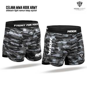 Celana MMA MuayThai Kicboxing BJJ MMA Shorts Hook