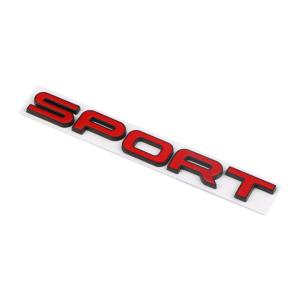 Decal tem chữ SPORT 3D cao cấp dán trang trí ô tô xe hơi G100707