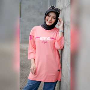 FOREVER OVERSIZE COMPY KAOS OVERSIZE DTF PRINT PREMIUM BAJU ATASAN LENGAN PANJANG 7/8 BELI 4 GRATIS 1 ACAK